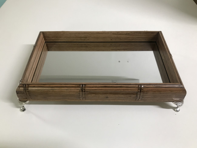 BANDEJA RETANGULAR BAMBU P 29X17CM