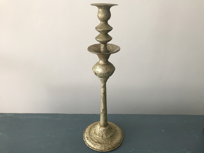 CASTIÇAL FERRO DOURADO ALTO