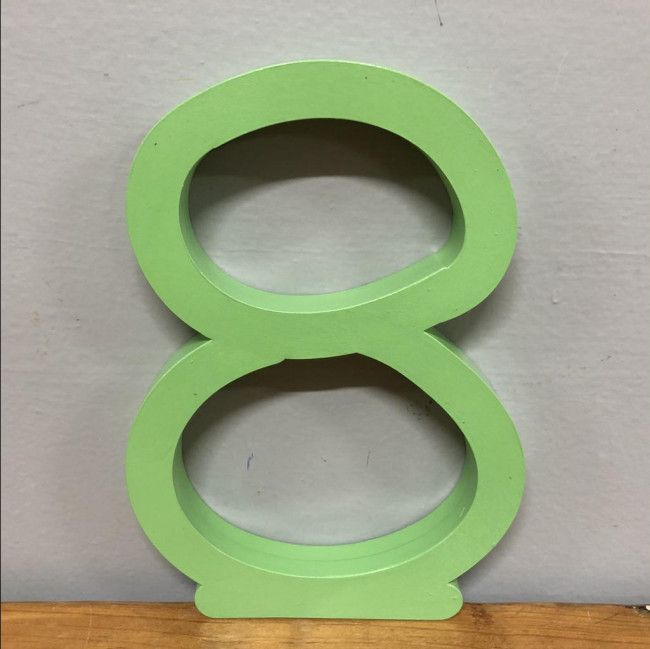 Número 8 MDF