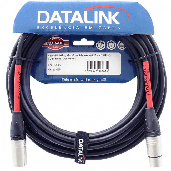 Cabo XLR-XLR 5m
