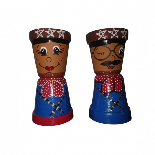 VASO DE BARRO  LAMPIÃO