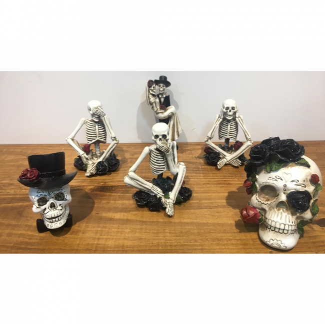 CASAL DE NOIVOS CAVEIRA