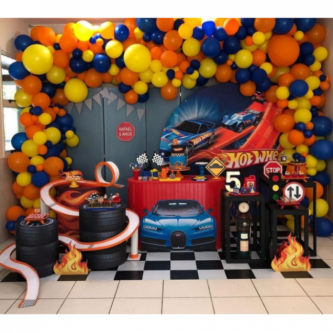 SUBLIMADO HOT WHEELS 2,00M