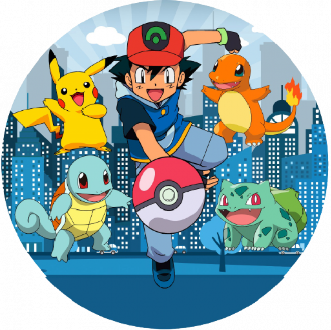 SUBLIMADO POKEMON 1,30M