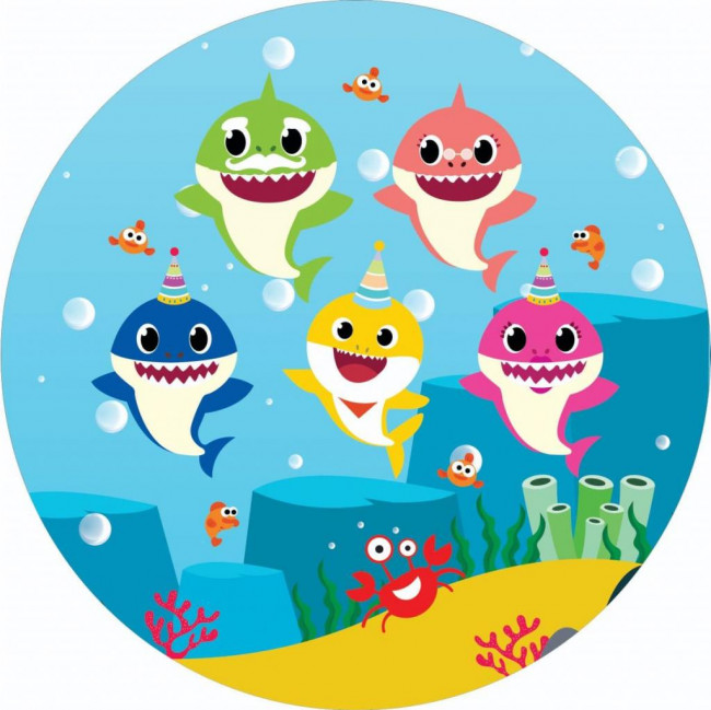 SUBLIMADO BABY SHARK 1,30M