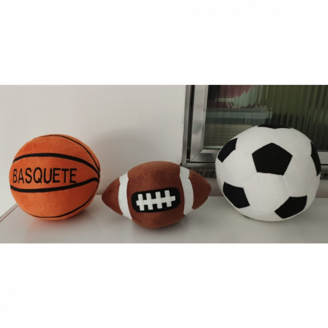 BOLA DE FUTEBOL PELÚCIA