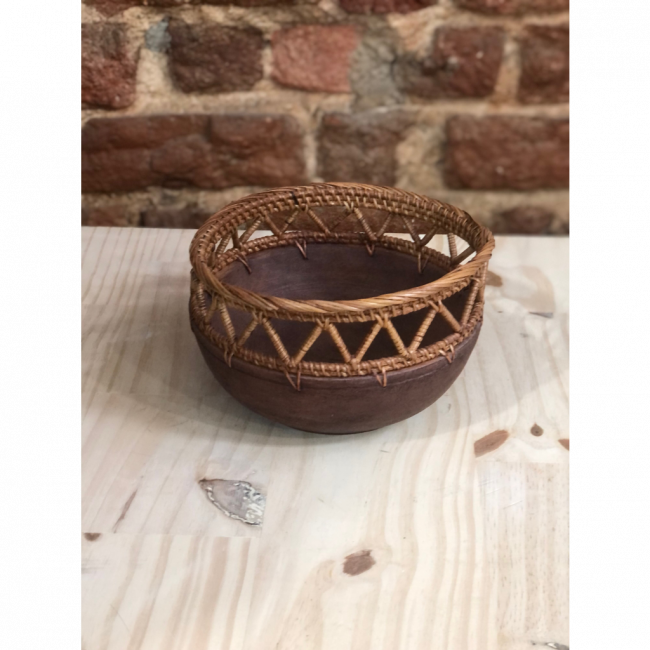 SUPORTE REDONDO RATTAN
