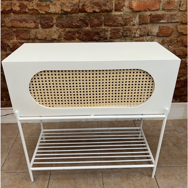 MESA RETANGULAR PALHA INDIANA (DISPONÍVEL EM OUTRAS CORES)