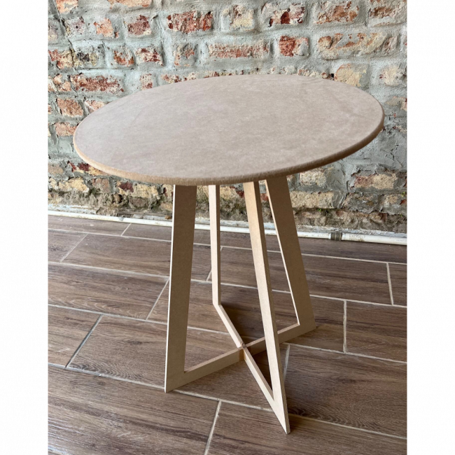 MESA REDONDA M 50x70  (DISPONÍVEL EM OUTRAS CORES)