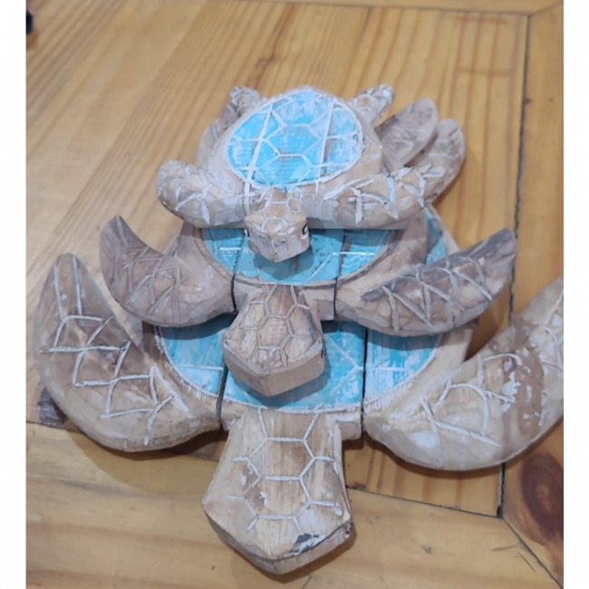 TARTARUGA DE MADEIRA G