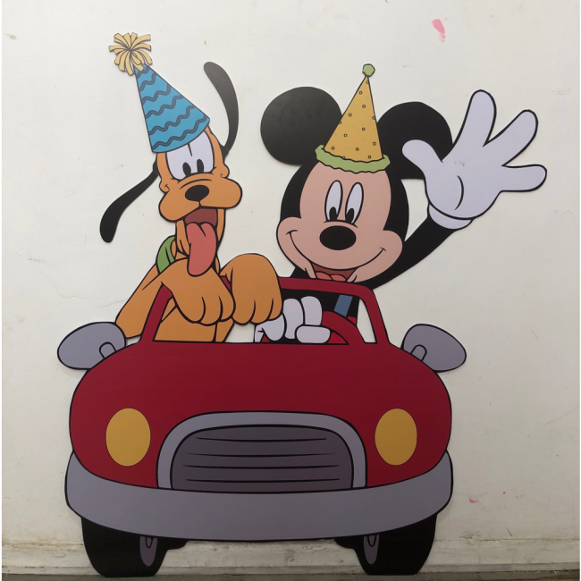 TOTEM MICKEY E PLUTO