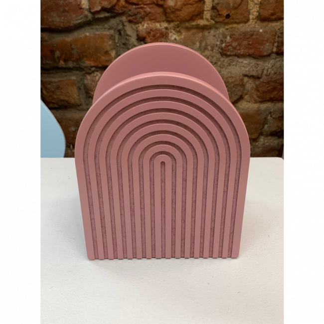 VASO ESPIRAL ROSA QUEIMADO