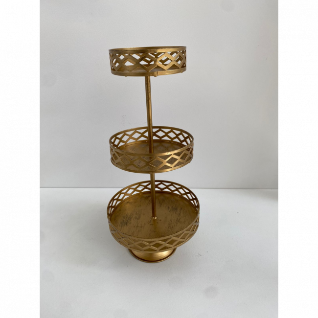 BALEIRO DE FERRO 02 DOURADO