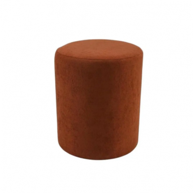 Puff Redondo Terracota