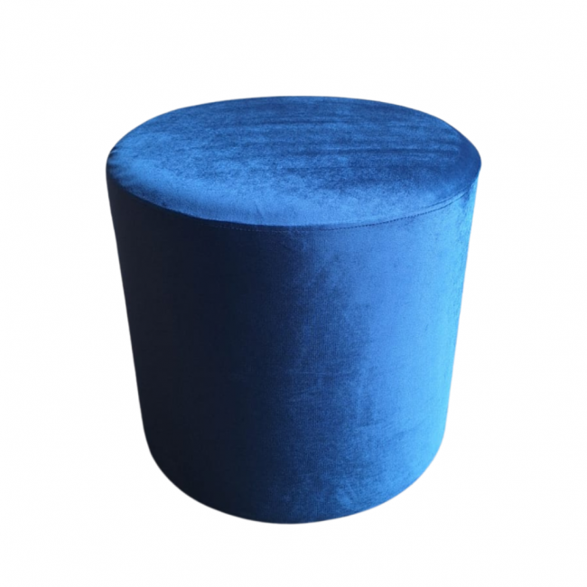 Puff Redondo Azul