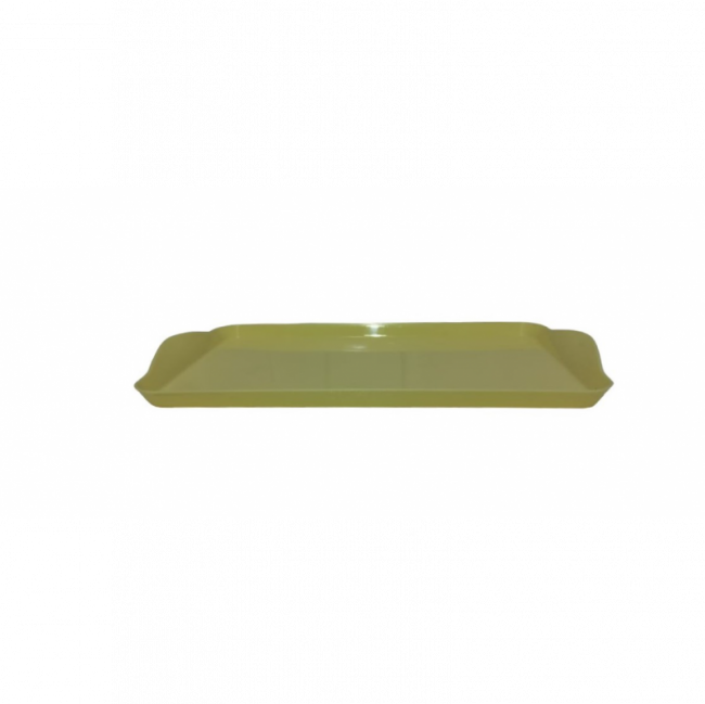 BANDEJA RETANGULAR M AMARELO CANDY SAFARI 1A X 26,5L X 15,5C CM PLÁSTICO