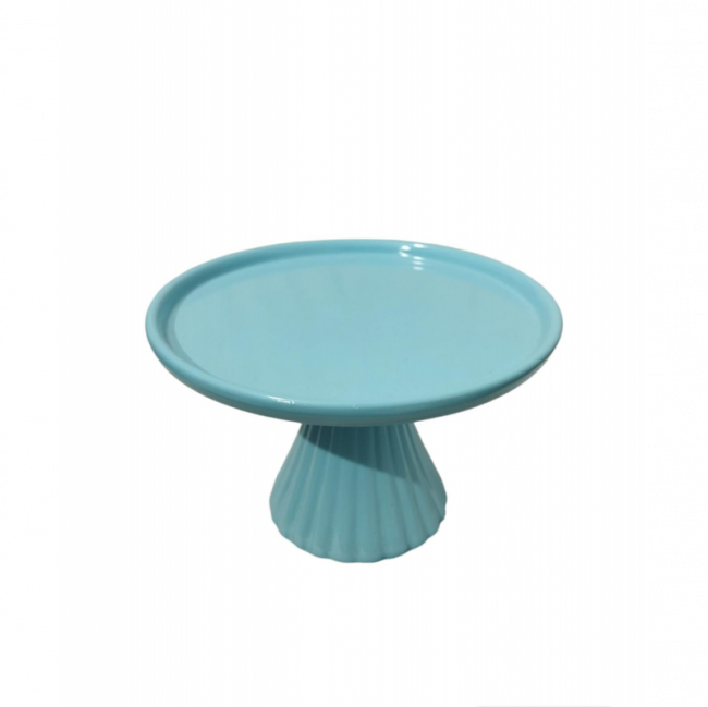 BOLEIRA LISBOA AZUL BEBÊ P 11,3A X 18C CM CERÂMICA