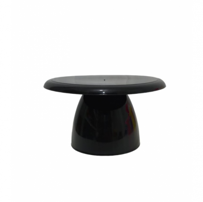 BOLEIRA COGUMELO P PRETO PLÁSTICO 10A X 18D PLÁSTICO