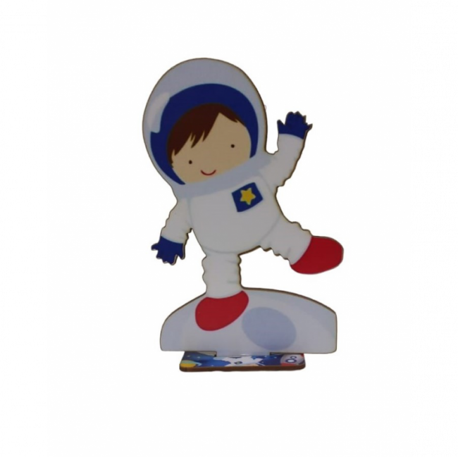 DISPLAY ASTRONAUTA 18,5A X 11C CM MDF