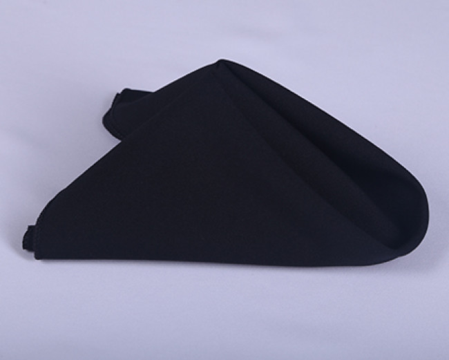 GUARDANAPO PRETO COM50 X 50 CM