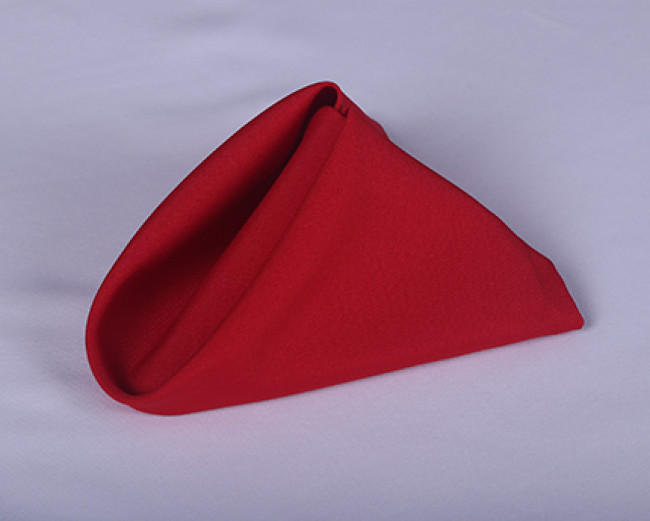GUARDANAPO VERMELHO 50 X 50 CM