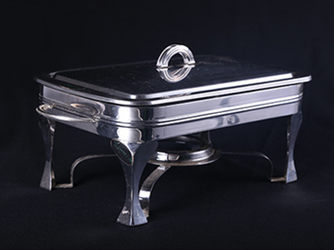 RECHAUD DE INOX PIREX RET. + TAMPA