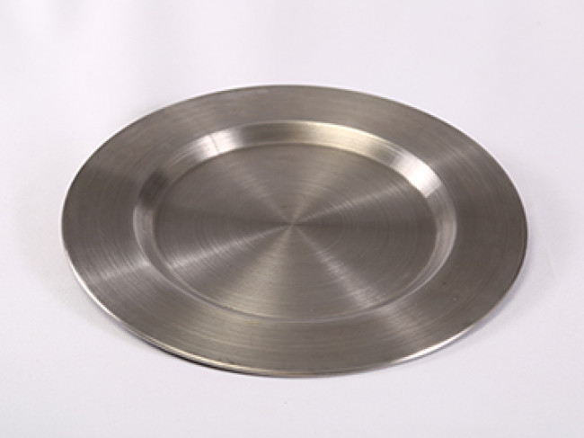 SOUSPLAT INOX ESCOVADO 30 CM