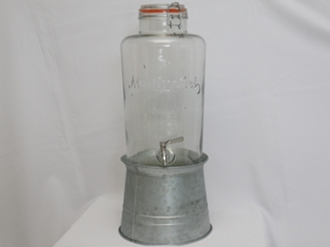 SUQUEIRA VIDRO 9,5L COM METAL
