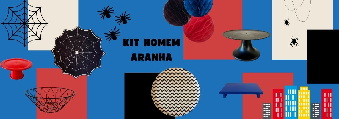 Kit Homen Aranha