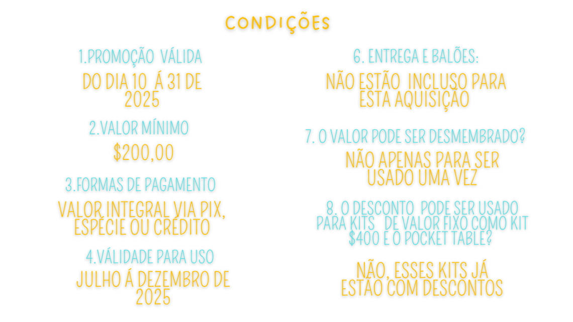 Promoção de férias 