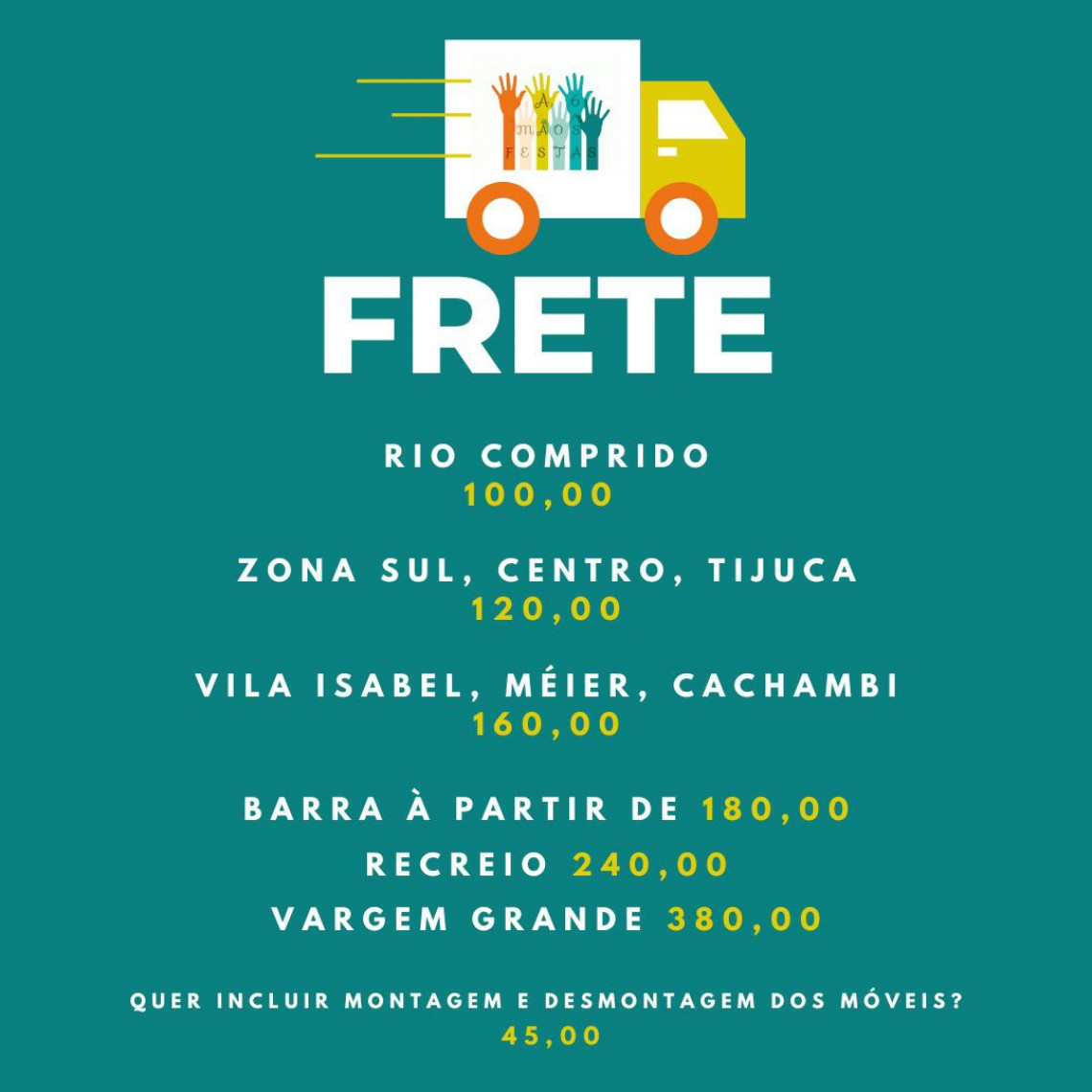 Frete 2025