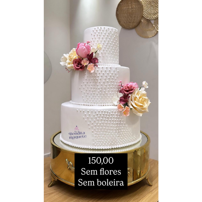 MABEL CAKE(sem flor e sem boleira)